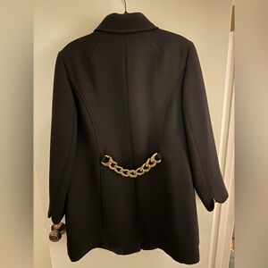 INC International Concepts Black Winter Coat
